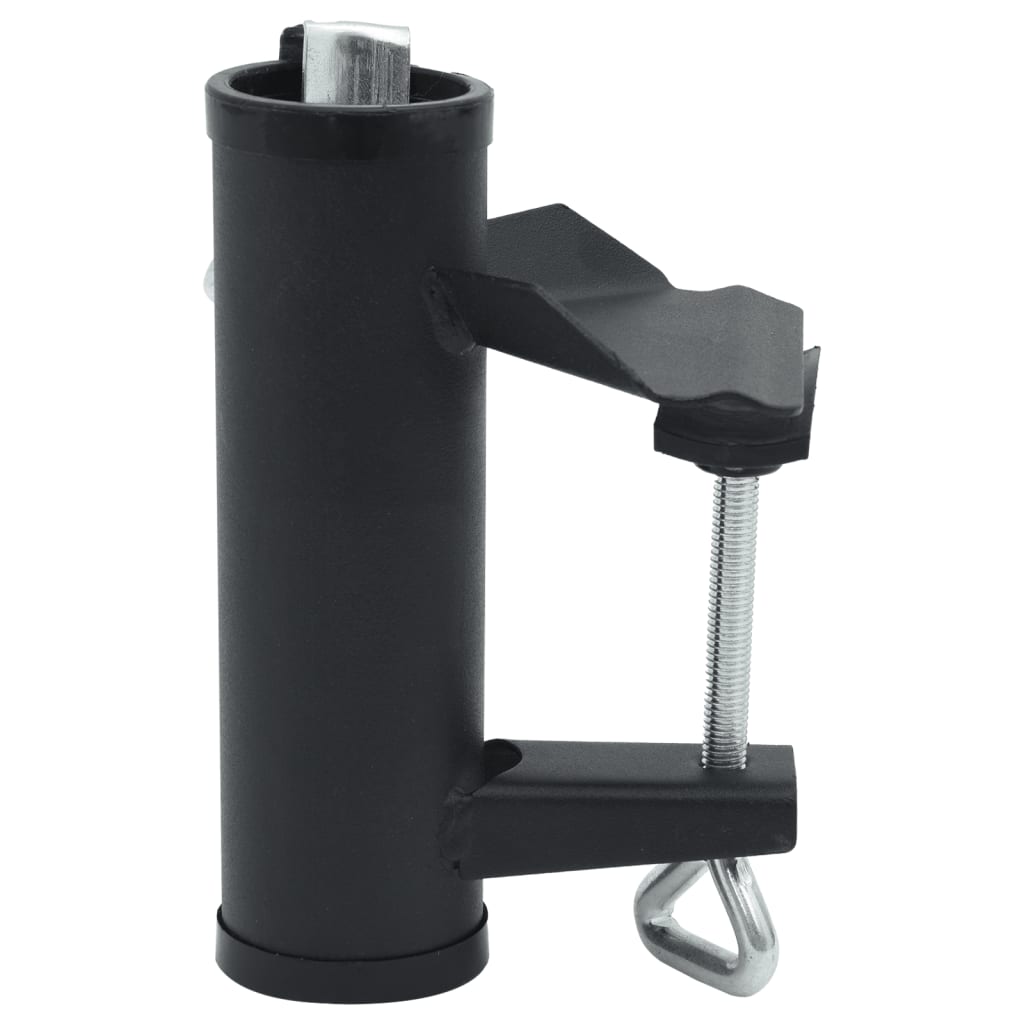 Vidaxl Parasol morsetti per balcone 2 ST 25-38 mm in acciaio
