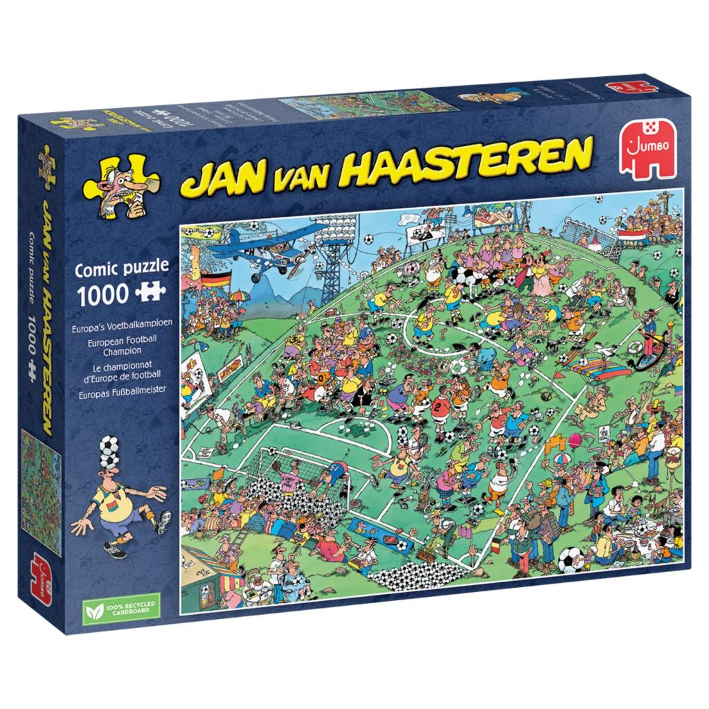 Jumbo Puzzle Jan Van Haasteren Europe's Football Champion 1000 pezzi