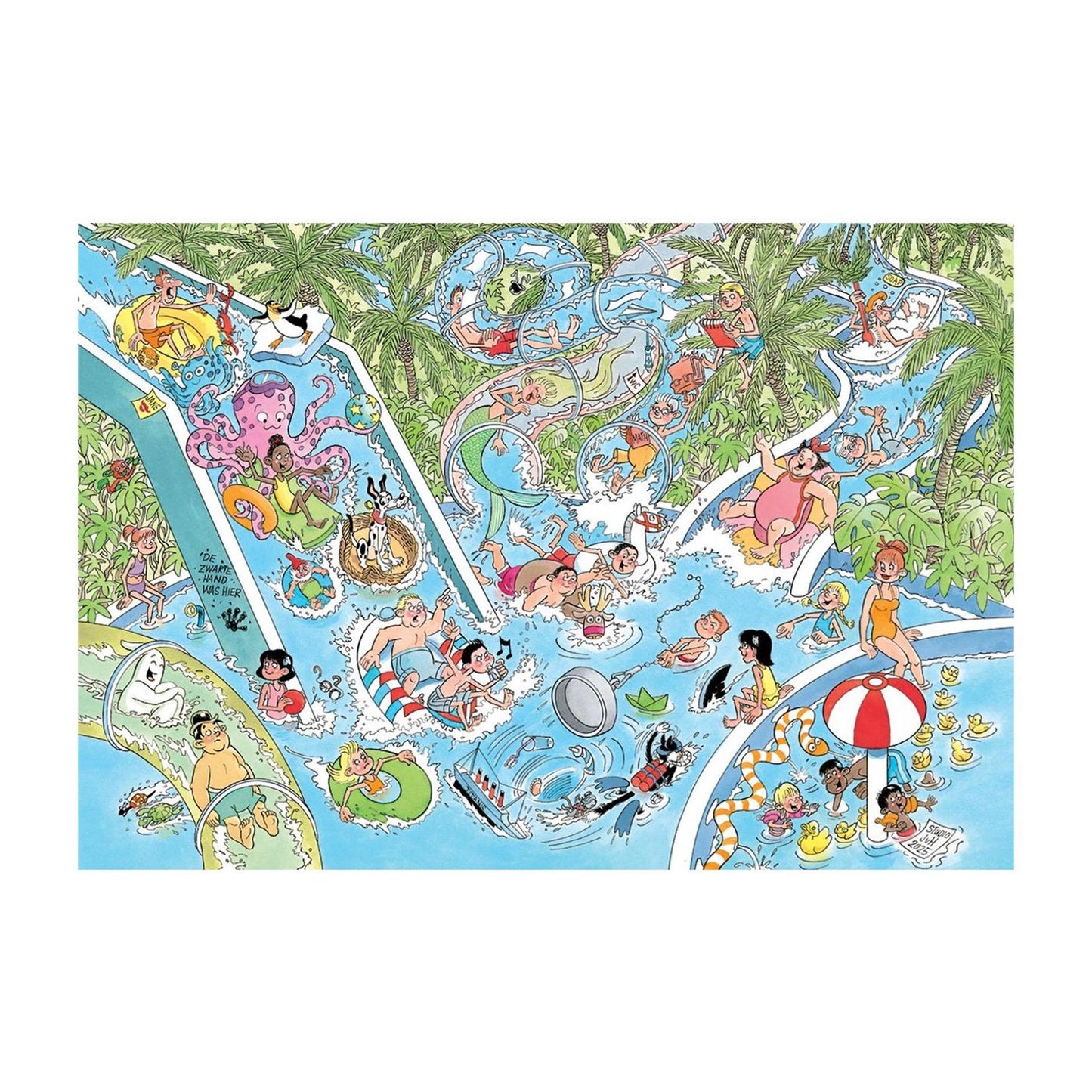 Jumbo jvh puzzle 22 acquascivolo follia 360 pz