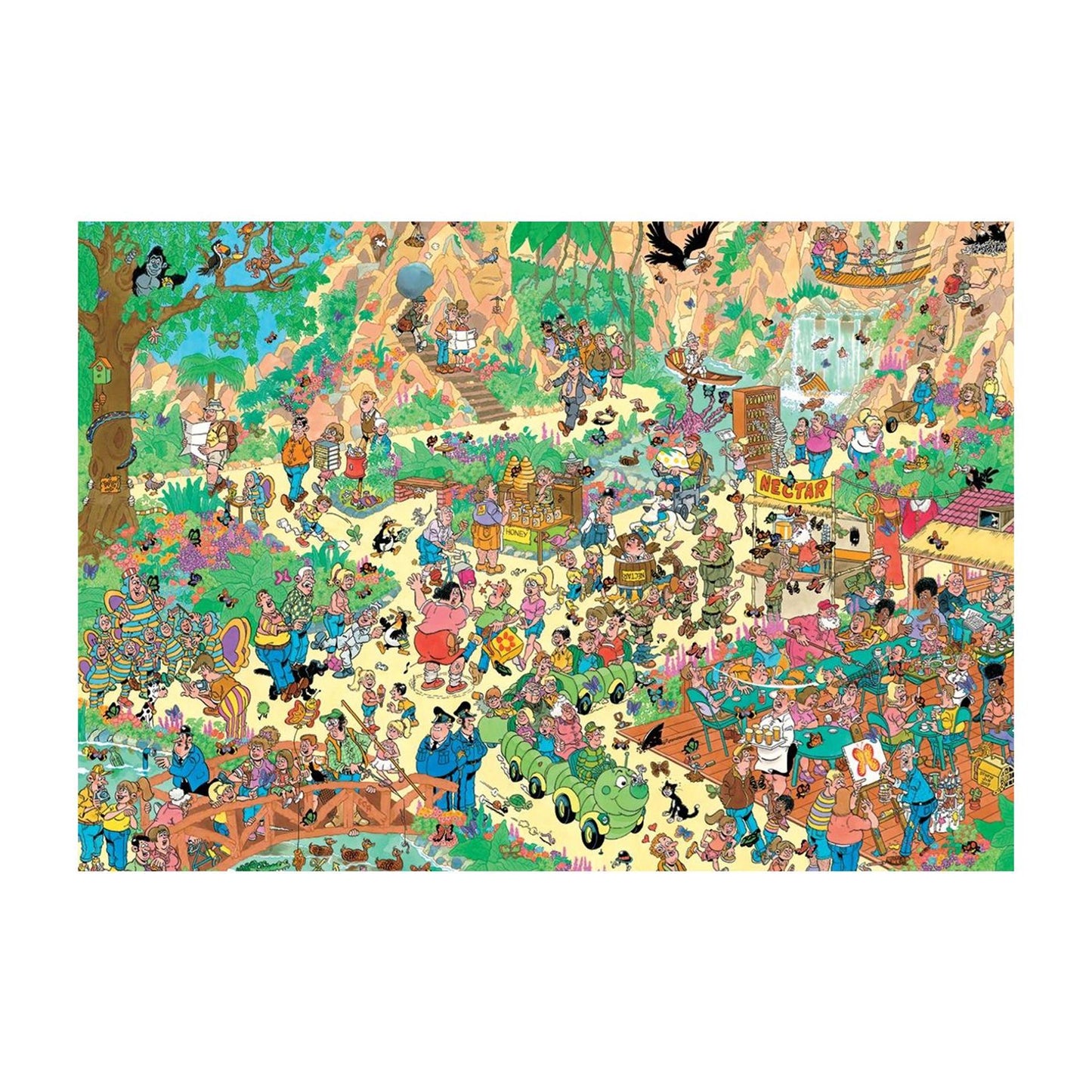Jumbo jan van haasteren puzzel vrolijke fladderaars 2000 stukjes
