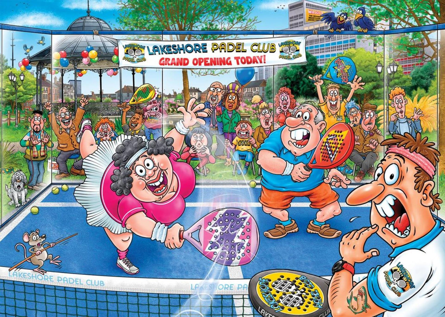 Campo da padel Jumbo Wasgij Original 49 1000 pezzi