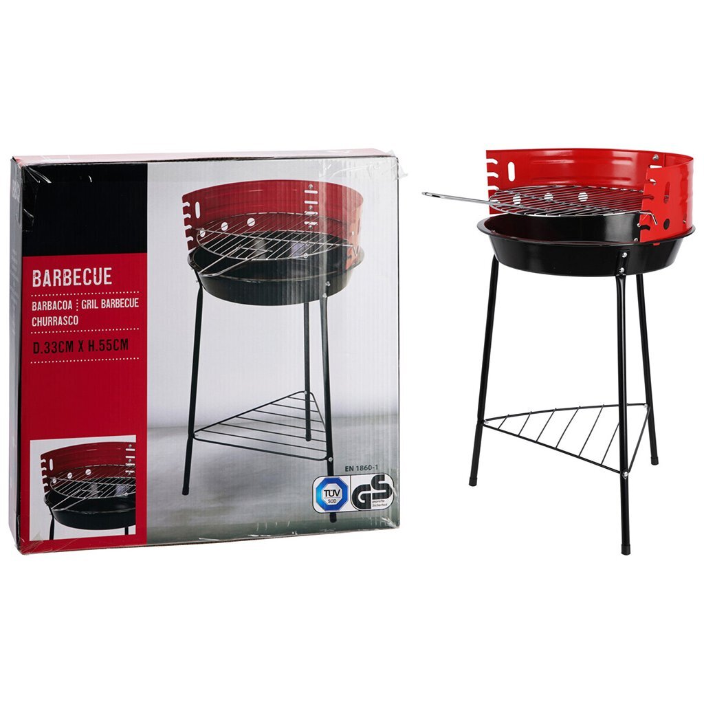 Barbacoa Vaggan bbq medio abierta 33cm regulable