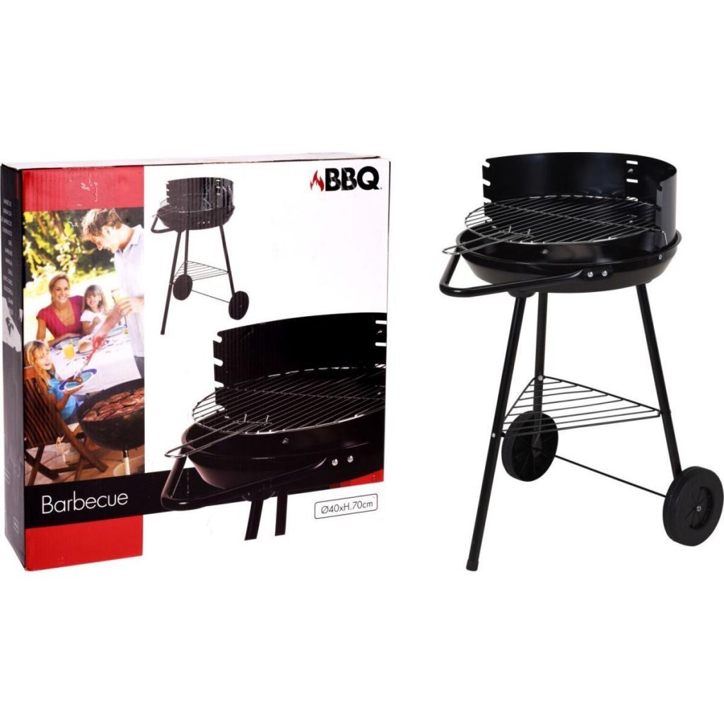 Barbecue BBQ 43x70 cm nero