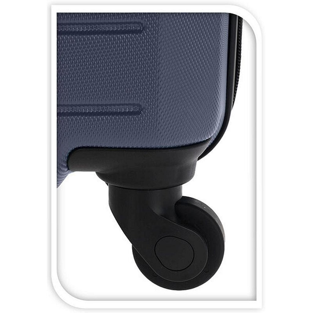 Set valigie proworld altre marche 50-60-70 cm blu scuro