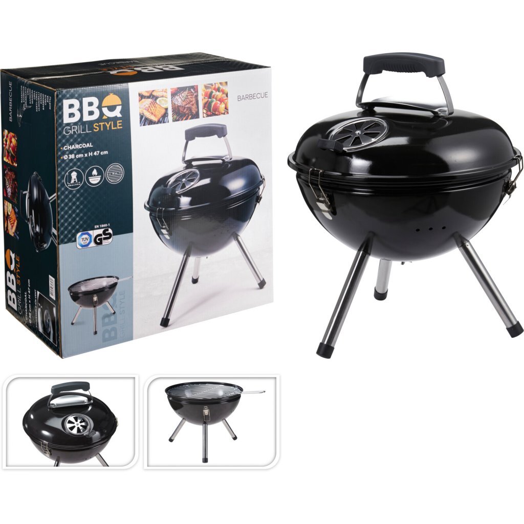 Sfera bbq grill style altre marche 38x47 cm nera