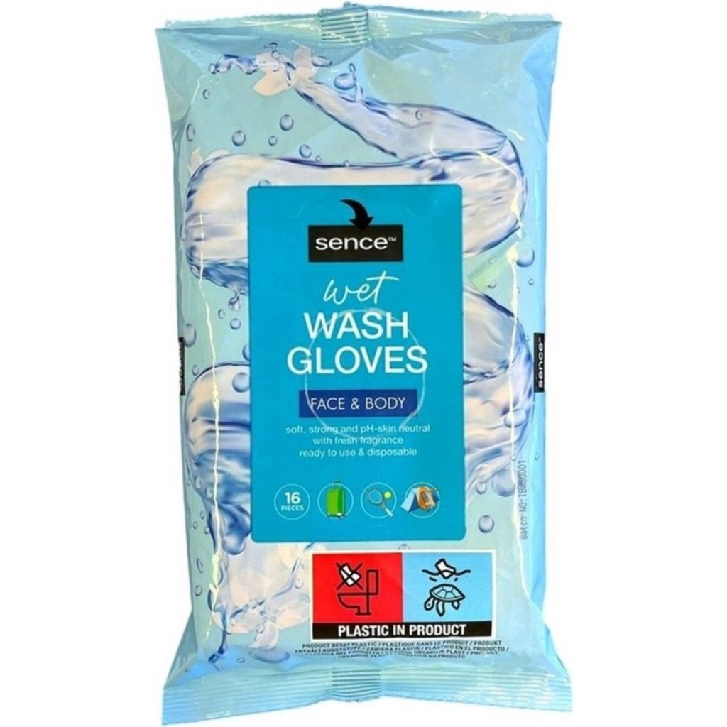 Guanti Sense Wash 16 pezzi bagnati | 6 pezzi