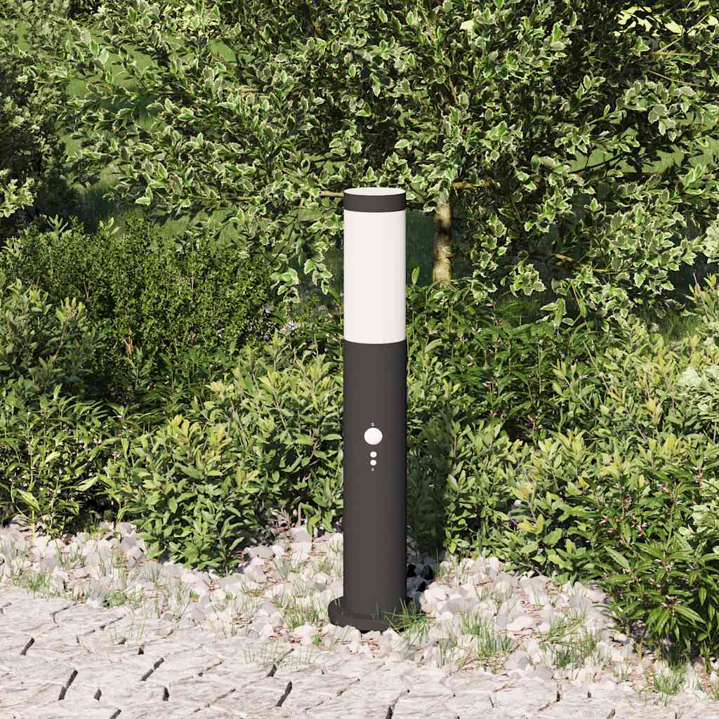 Vidaxl bolderverlichting met sensor 50 cm rvs ip44