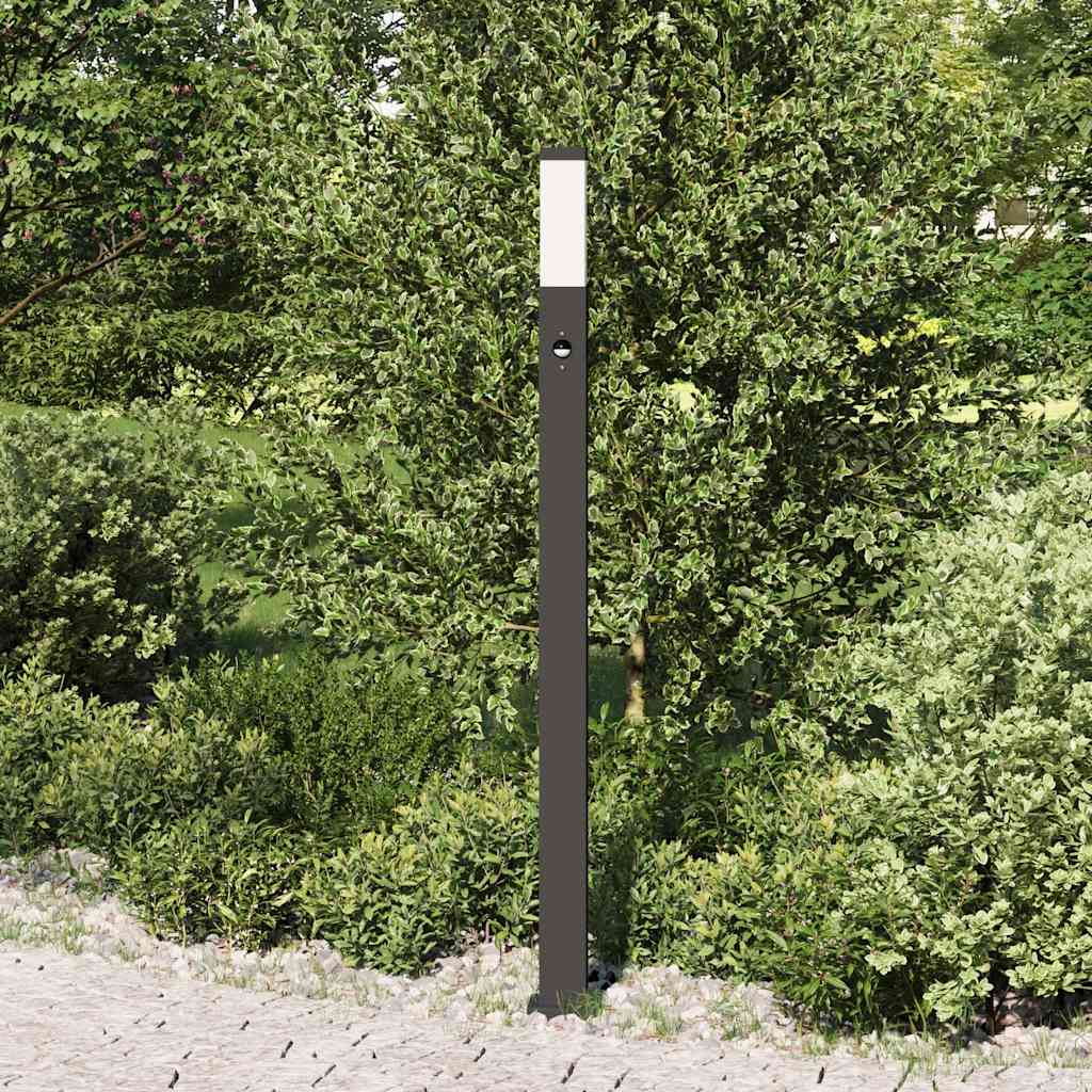 Vidaxx bolardo luminoso con sensor 110 cm negro IP44