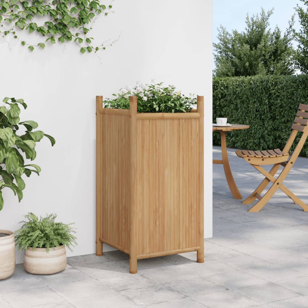Vidaxl Planning Box 40x40x80 cm Bamboo