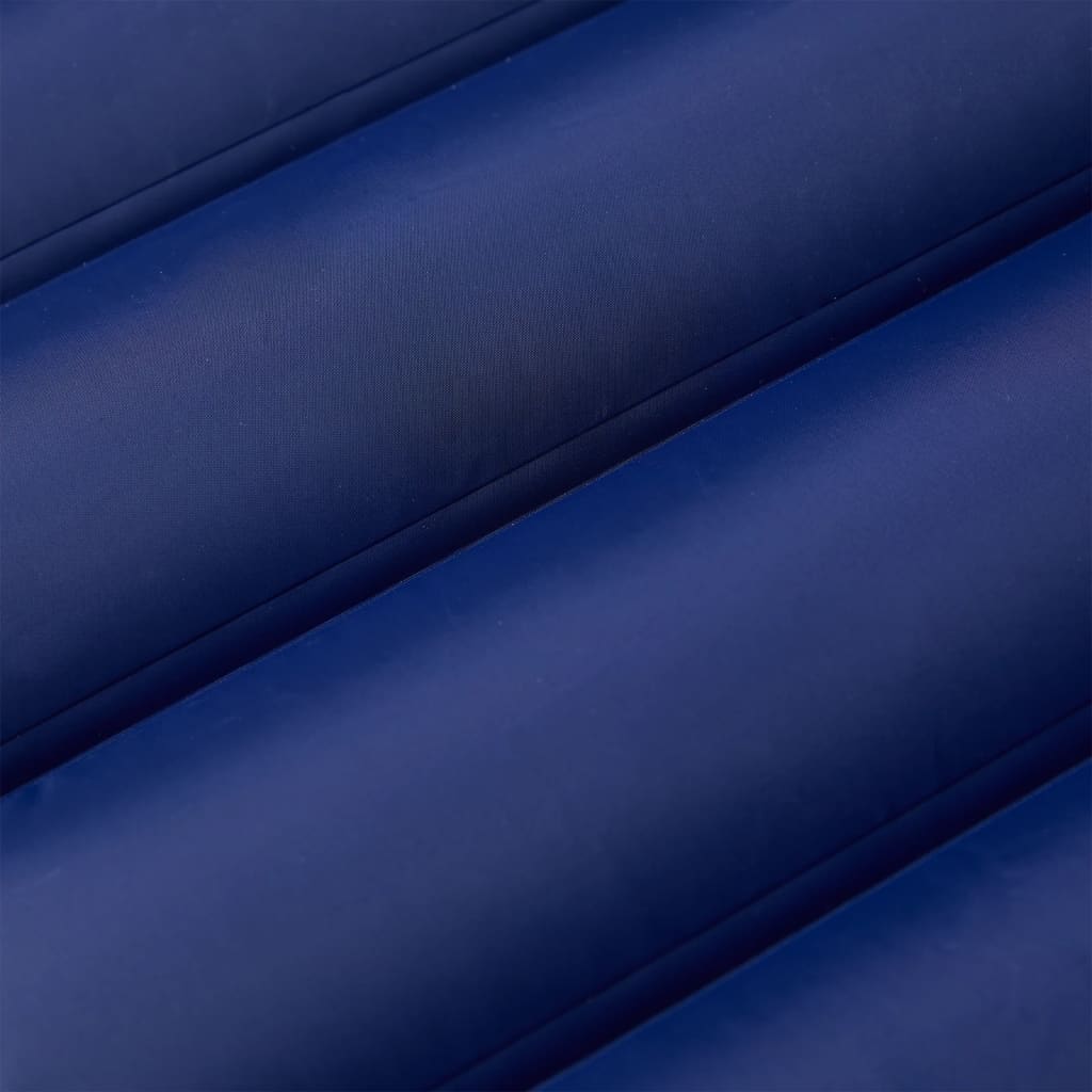 Colchón de campamento de Vidaxl con almohada Selging Singer Navy Blue