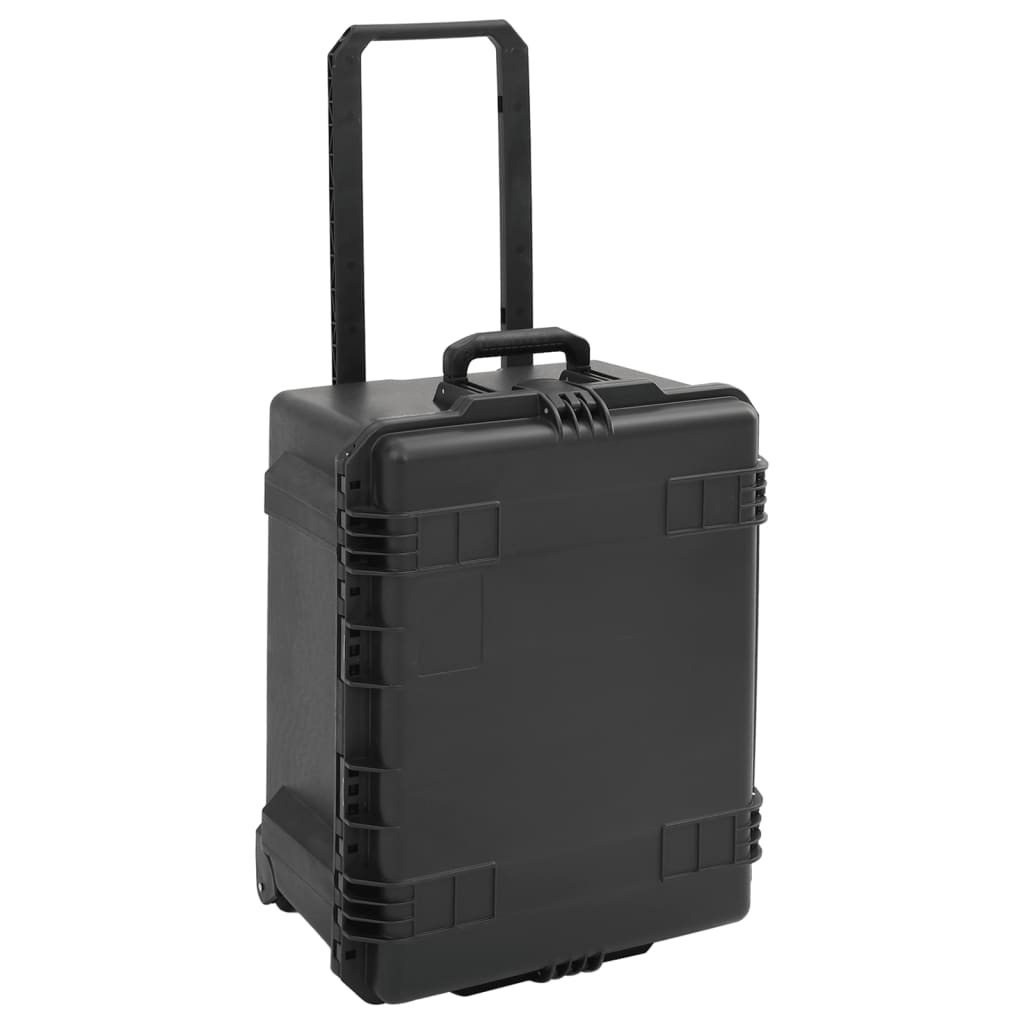 Vidaxl FlightCase Portable 62.5x49.5x37 cm PP Black