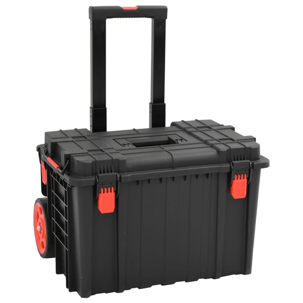 Vidaxl FlightCase Portable 56.5x45.5x48 cm PP Negro