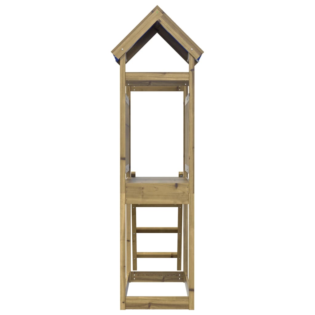 Vidaxl Play Tower Ladder 110.5x52.5x215 cm Pine impregnado