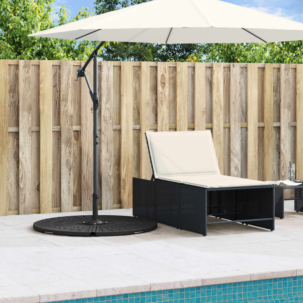 Vidaxl Parasol Peso con maniglia per supporto trasversale 14 kg