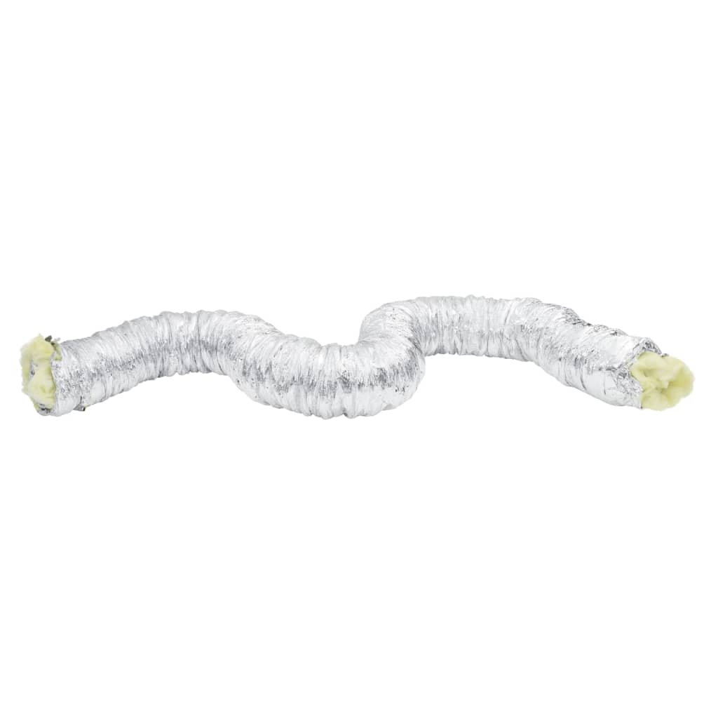 Manguera de ventilación de Vidaxl aislado Ø12.5 cm 6 m de aluminio