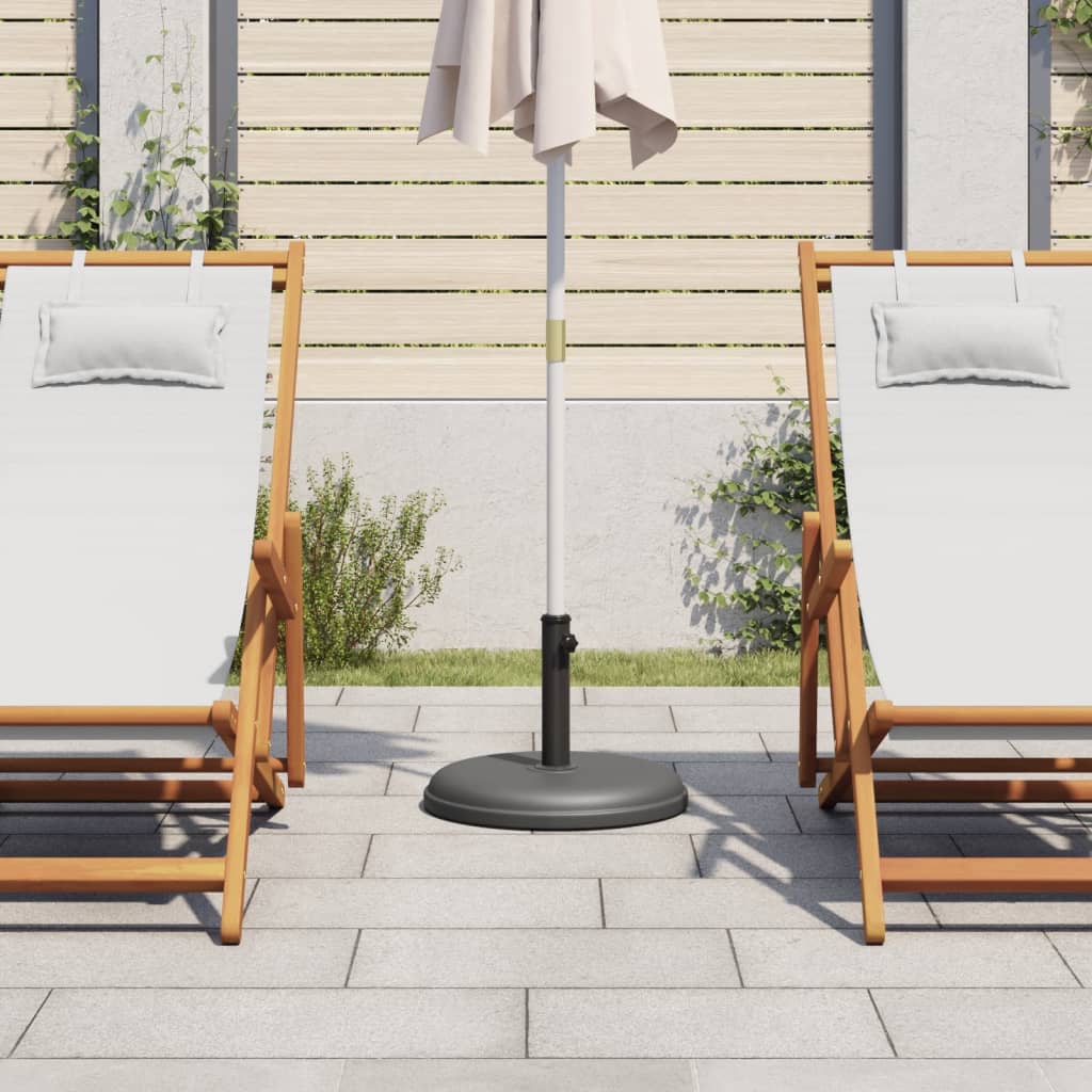Vidaxl Parasol Foot per bastoncini di Ø32 35 38 mm 15 kg round