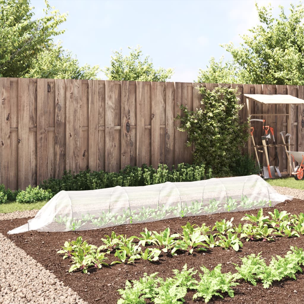 Vidaxl Grow tunnel 1,5x5 m in fibra ottica e polipropene