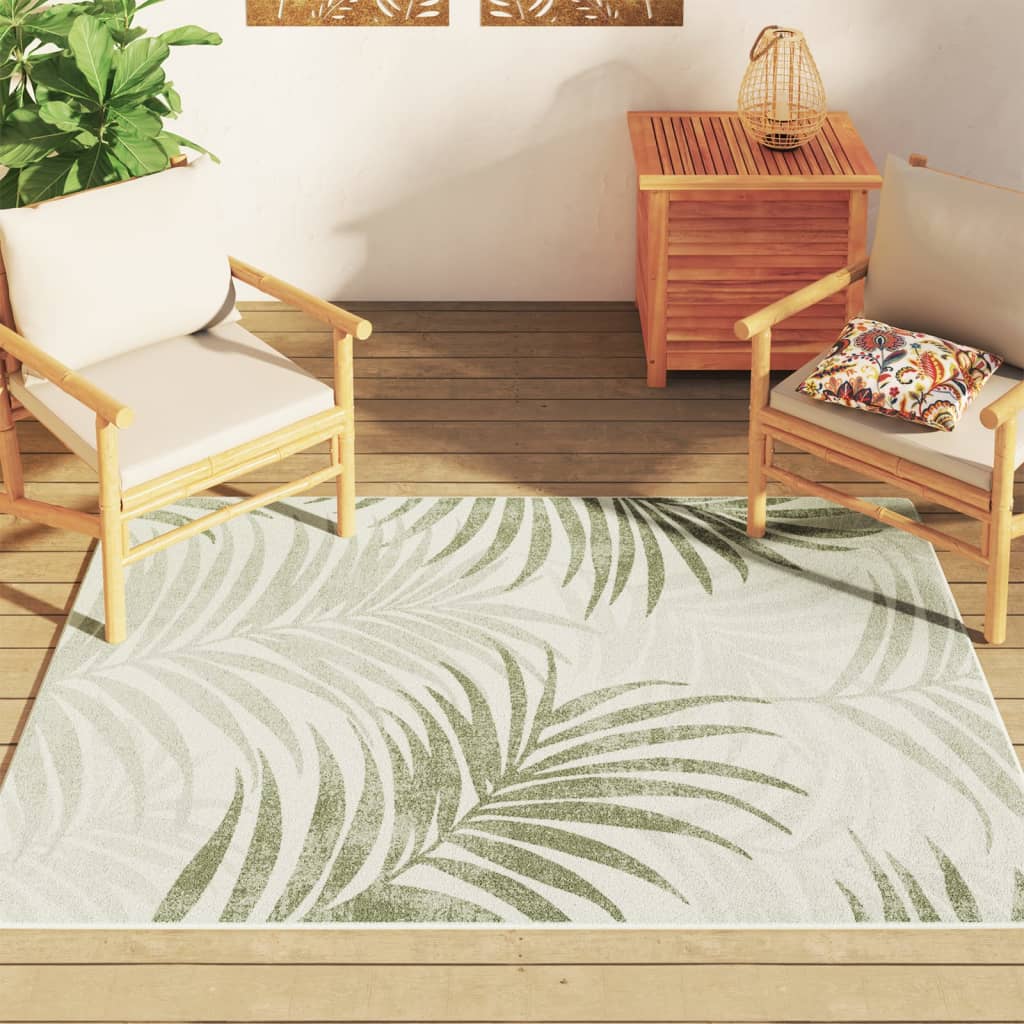 Alfombra Vidaxl para el interior fuera de la potencia baja de 120x180 cm de multicolor