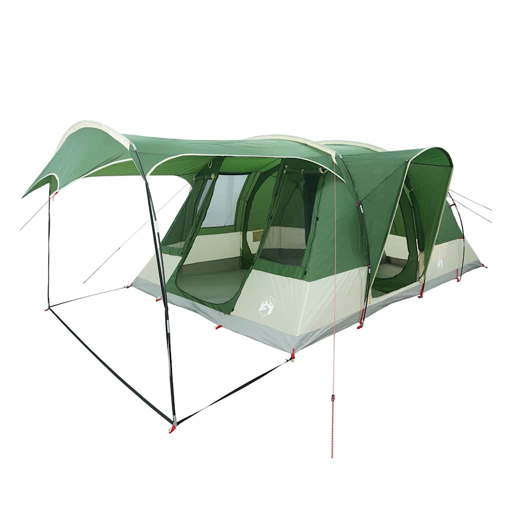 Vidaxl Tunnel Tent Green impermeabile 5 persone