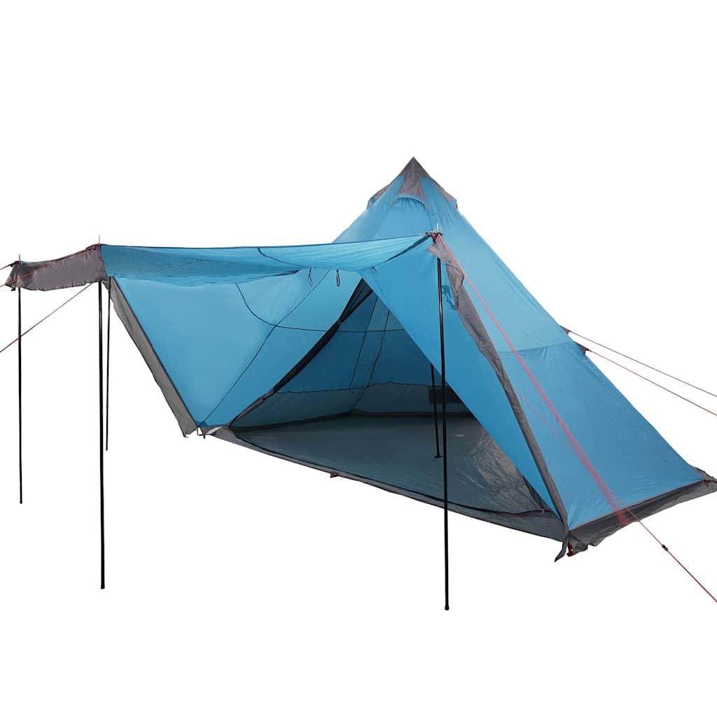 Vidaxl Tipante 6 persone impermeabili blu