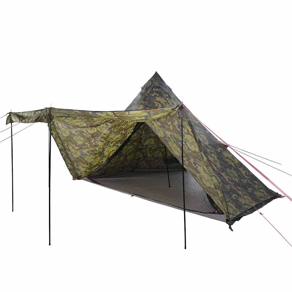 Vidaxl Tipitent Camuflage de 6 personas impermeable