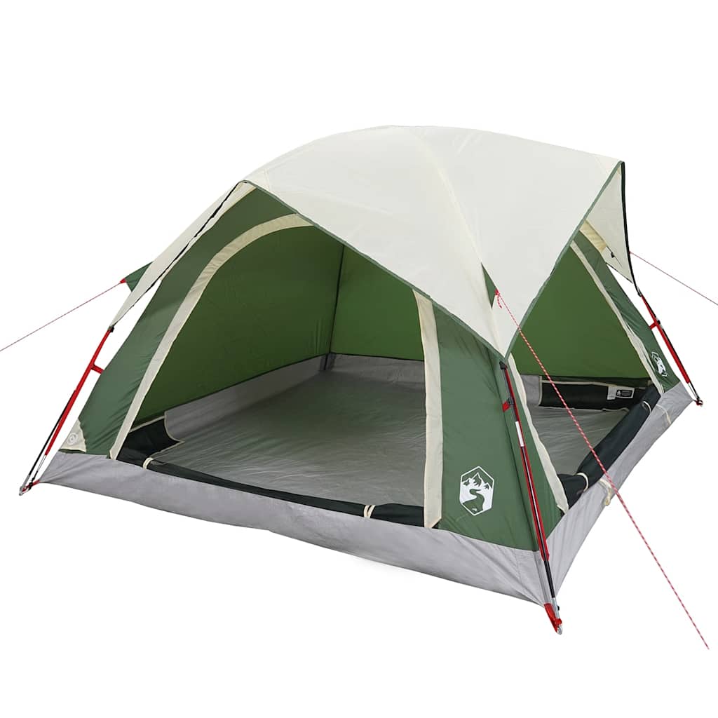 Tenda VidaXL 4 posti impermeabile verde