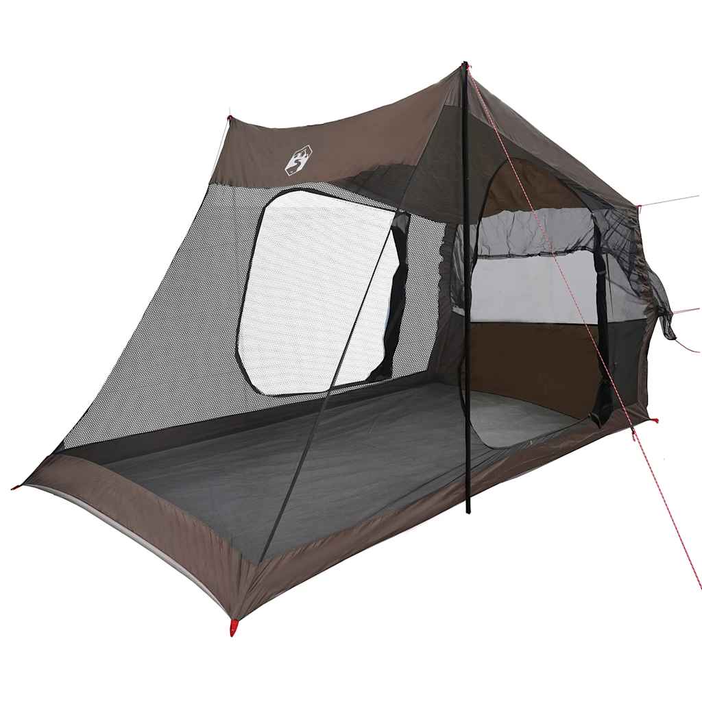 Tenda per auto VidaXL per 2 persone impermeabile marrone
