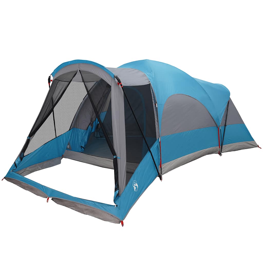 Tenda a tunnel Vidaxx per famiglia 8 persone impermeabile blu