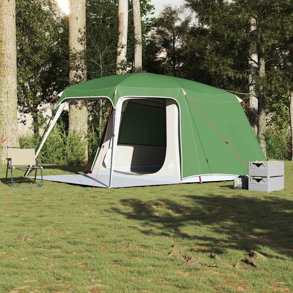 Tienda de campaña VidaXL con cúpula veranda 5 personas impermeable verde