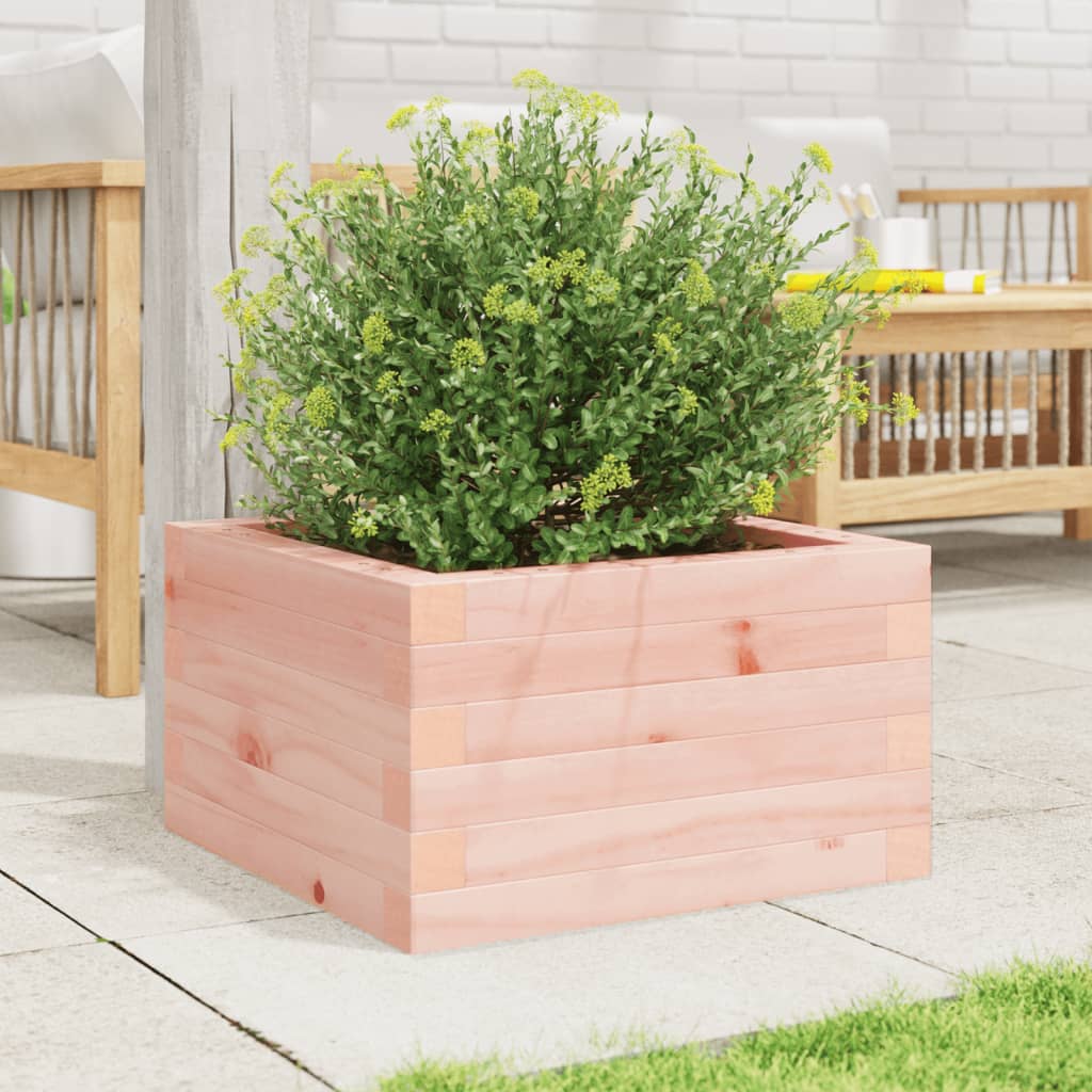 Vidaxl Planning Box 40x40x23 cm Douglhout sólido