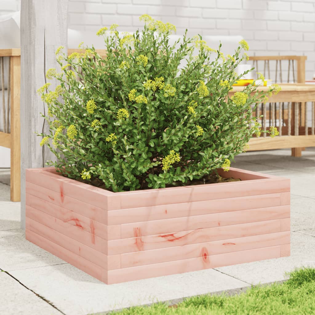 Vidaxl Planning Box 60x60x23 cm Douglhout sólido