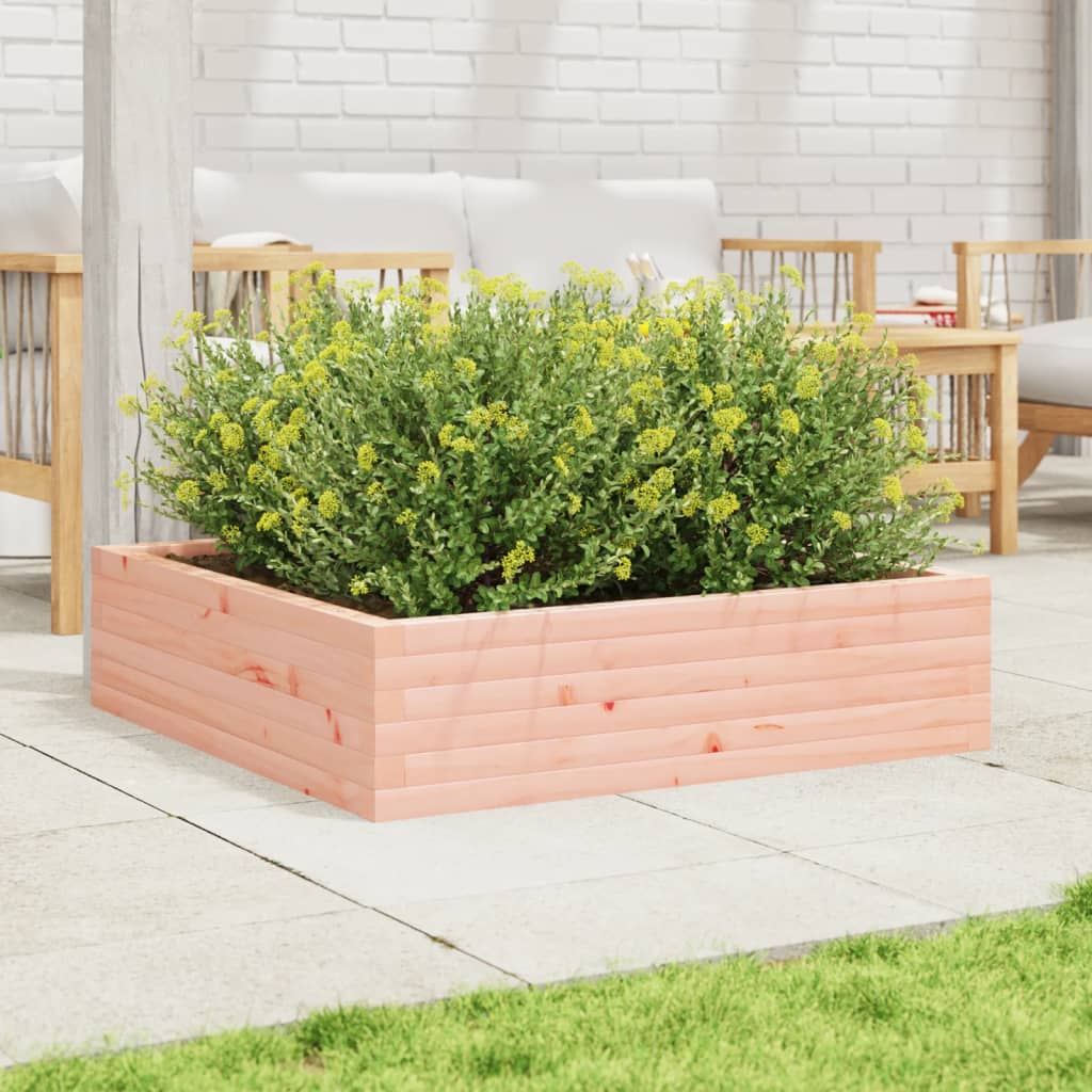 Vidaxl Planning Box 90x90x23 cm Douglhout sólido