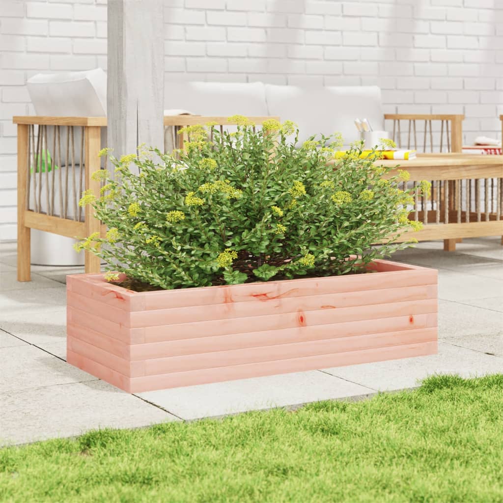 Vidaxl Planning Box 90x40x23 cm Douglhout sólido