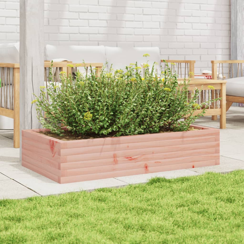 Casella di pianificazione Vidaxl 110x60x23 cm Solid Douglashout