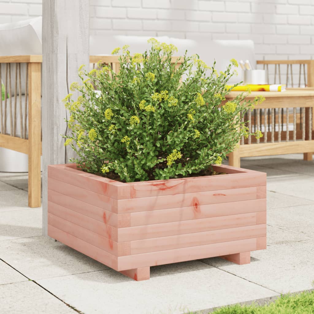 Vidaxl Planning Box 50x50x26.5 cm Douglhout sólido