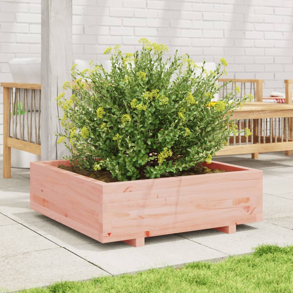 Vidaxl Planning Box 80x80x26.5 cm Douglhout sólido