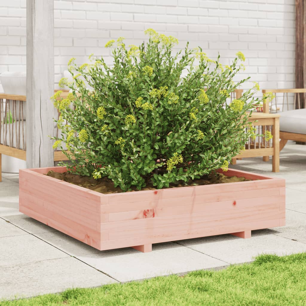 Vidaxl Planning Box 100x100x26.5 cm Douglhout sólido