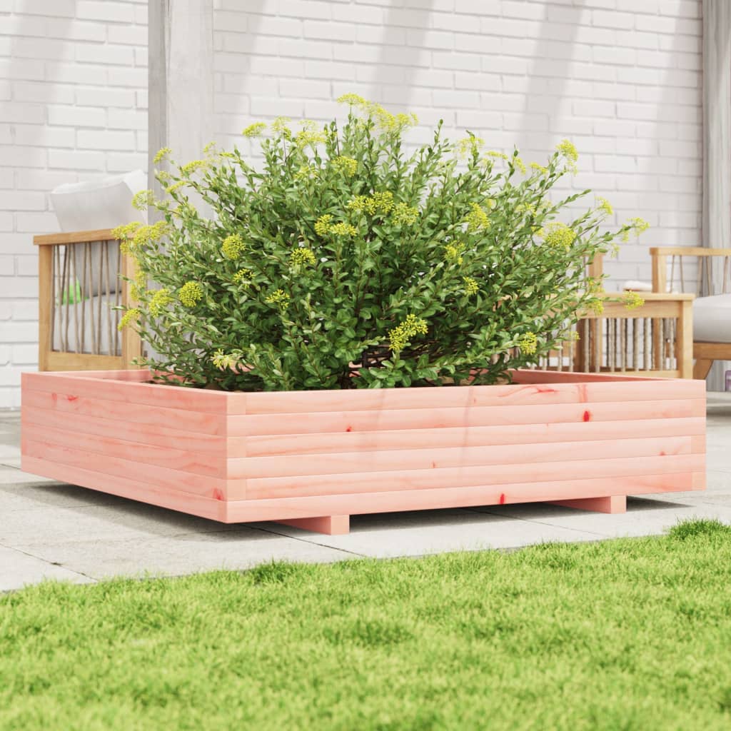 Casella di pianificazione Vidaxl 110x110x26.5 cm Solid Douglashout