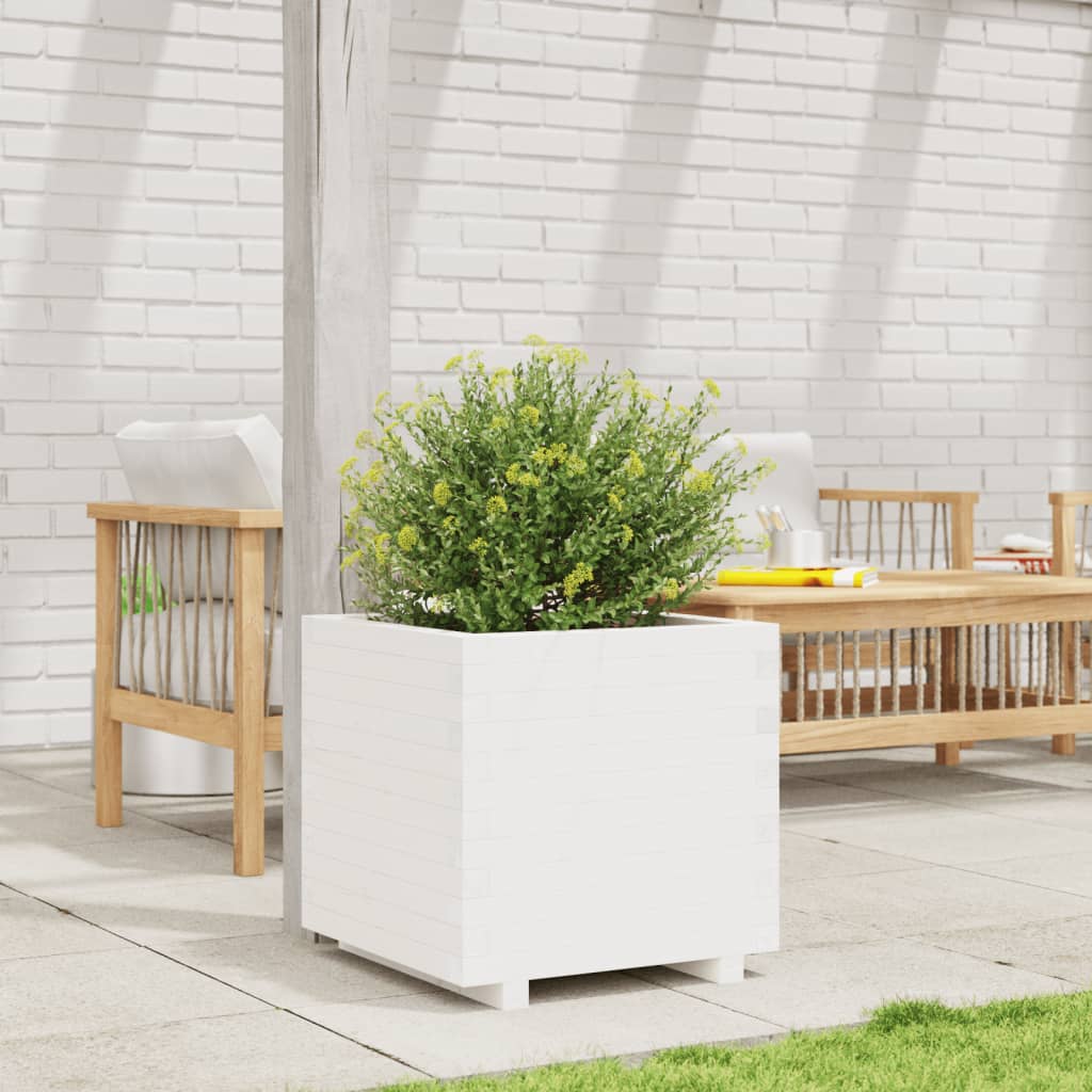 Vidaxl Planning Box 50x50x49.5 cm de pino sólido