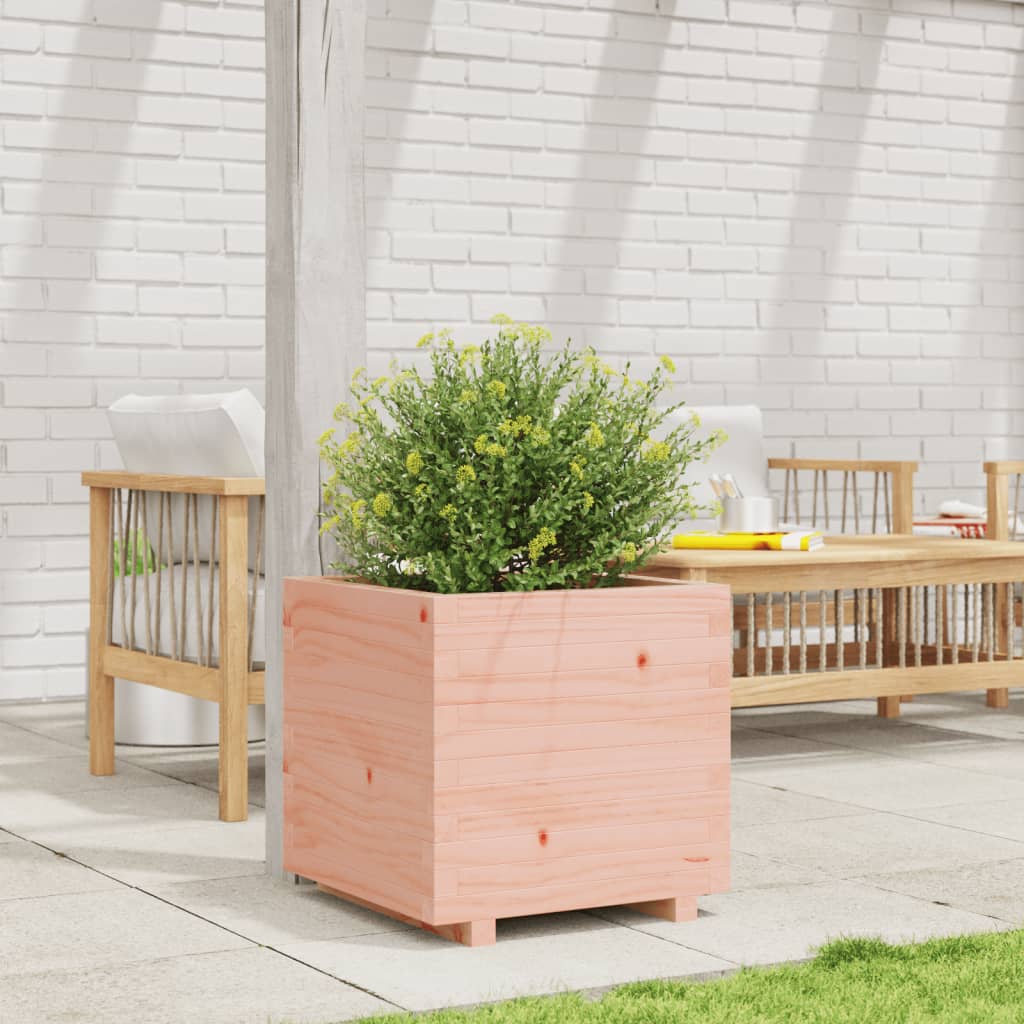 Vidaxl Planning Box 50x50x49.5 cm Douglhout sólido