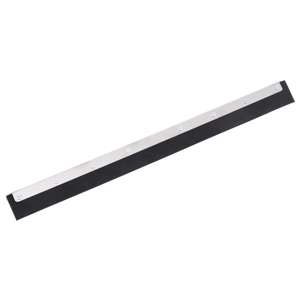 Vidaxl Pavimenti di asciugatura del pavimento 5 ST 60.5x2x5 cm in acciaio e gomma