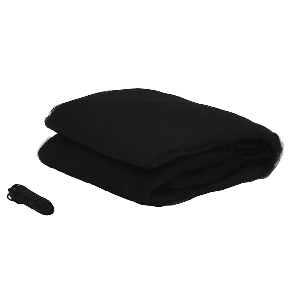 Vidaxl Mosquito Net para dentro y fuera de 156 Mesh 300x300x250 cm Negro