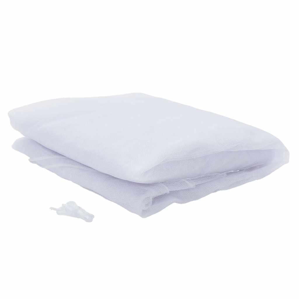Vidaxl Mosquito Net per interno e all'esterno di 156 mesh 300x300x200 cm bianco