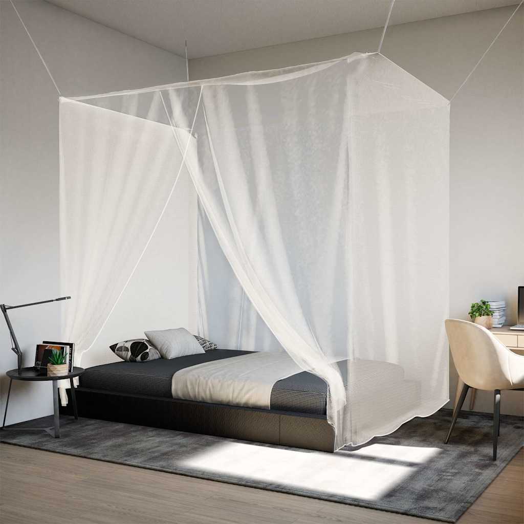 Vidaxl colgante mosquito net 156 malla 220x180x180 cm blanco