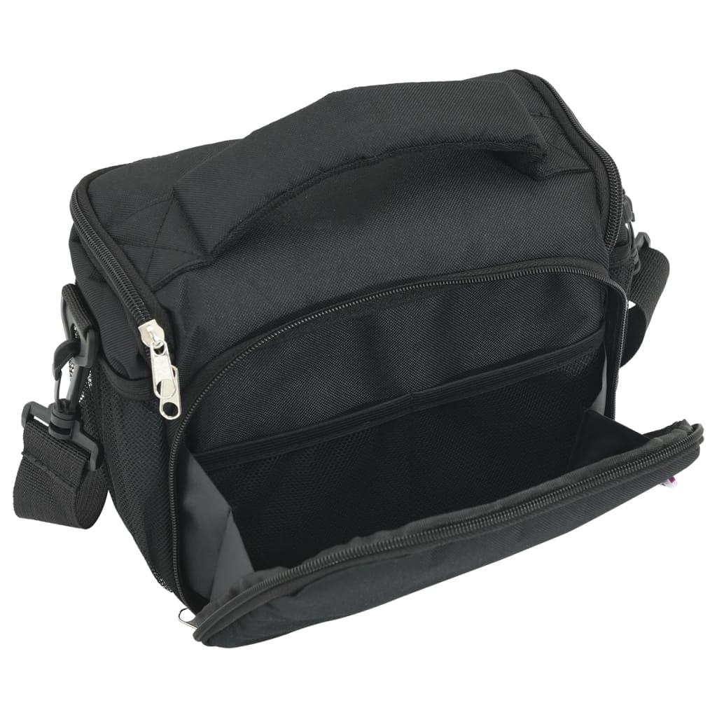 Camerate Vidaxl con copertura impermeabile Oxford tessuto nero