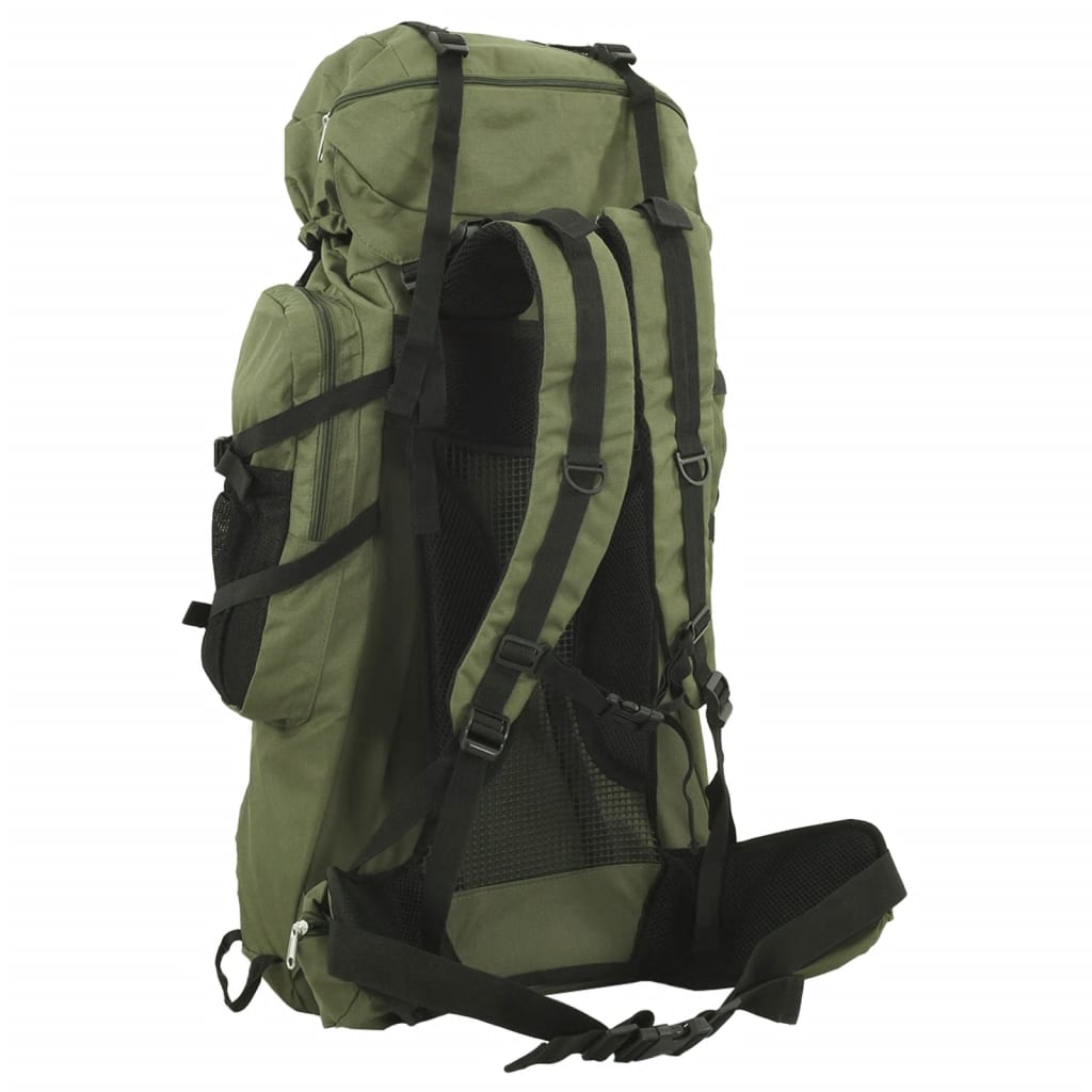 Vidaxl Walking Mackpack 100 L Oxford Fabric Army Green