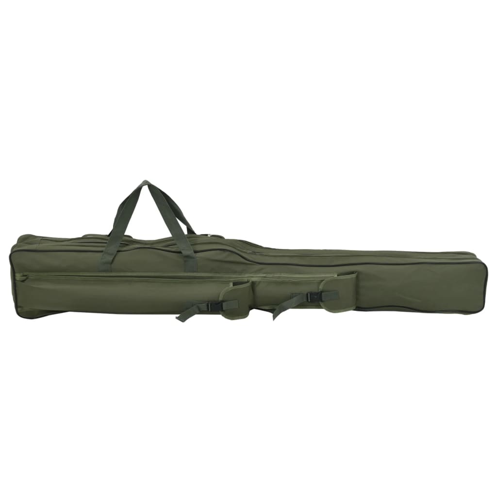Vidaxl Hengeltas 150 cm tessuto oxford verde scuro