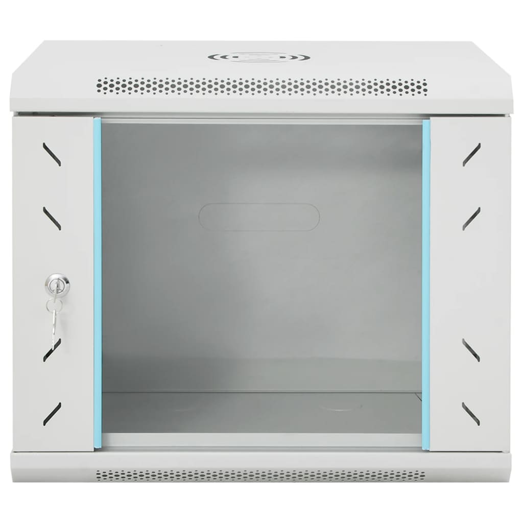 Vidaxl Network Cabinet Wall -montato 9H 19 IP20 53x40x45 cm