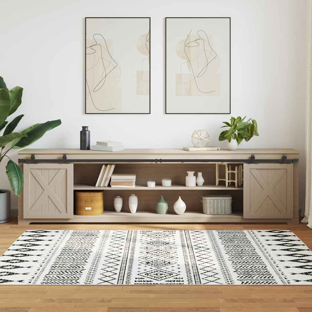 Sospensione Vidaxl Set per porta scorrevole 244 cm in acciaio al carbonio