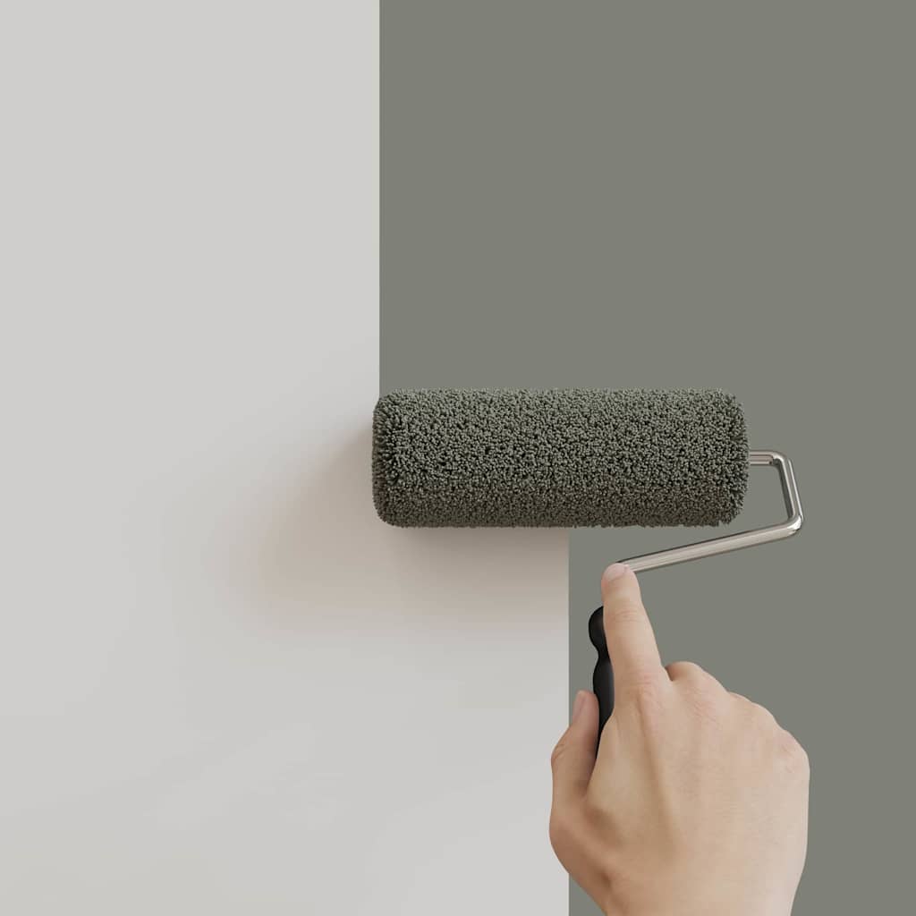 Vidaxl muurverf grijs 2,5 l wandprint